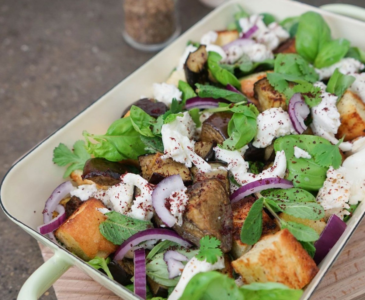 panzanella di melanzane