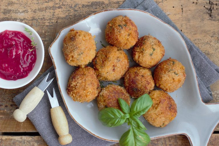 polpette di patate alla siciliana al forno