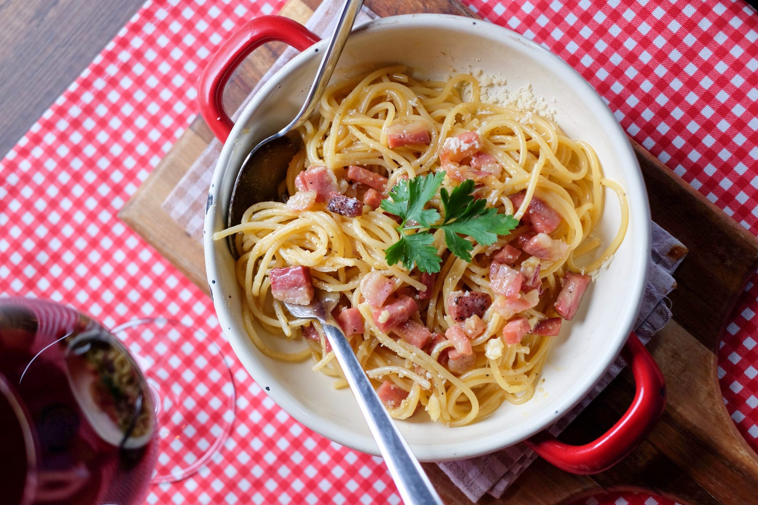 ricetta pasta porri e prosciutto cotto