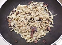 tagliatelle ai funghi porcini freschi senza panna