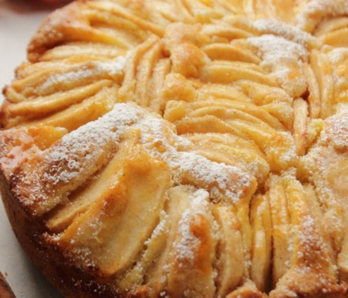 torta biscottata alle mele