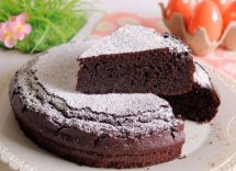 Torta di riso al cioccolato e ricotta