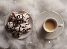 Biscotti al cioccolato ripieni di Nutella