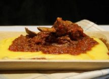 Brasato di cinghiale con polenta