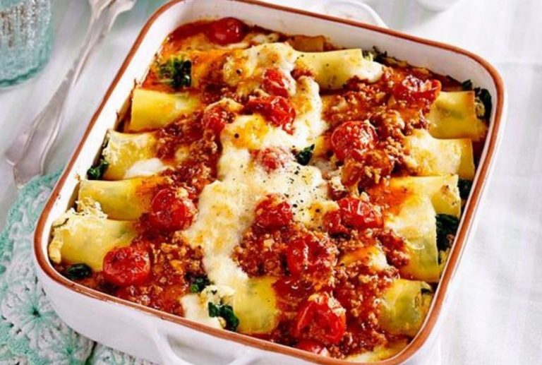 Cannelloni di grano duro ripieni