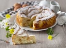 ciambella di pasta frolla con marmellata