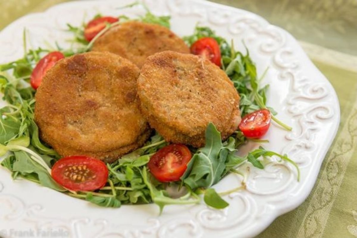 Cordon bleu di melanzane al forno