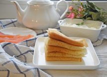 crepes con salmone affumicato e besciamella