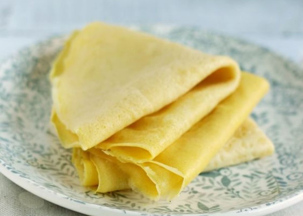 Crepes salate di albumi