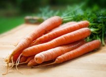 flan di carote con fonduta