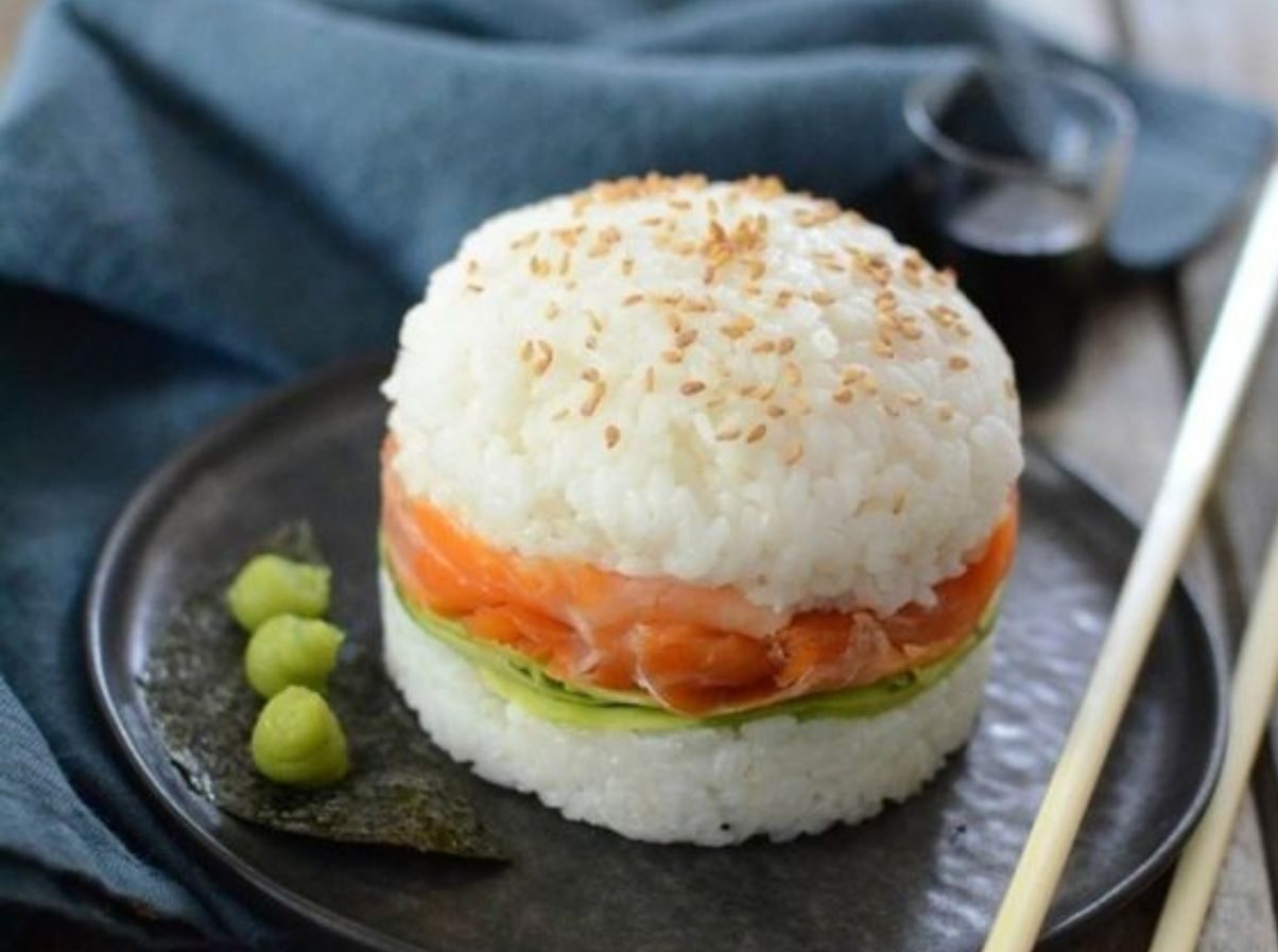 Hamburger di sushi