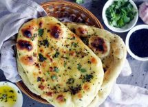 Pane naan senza lievito e senza yogurt