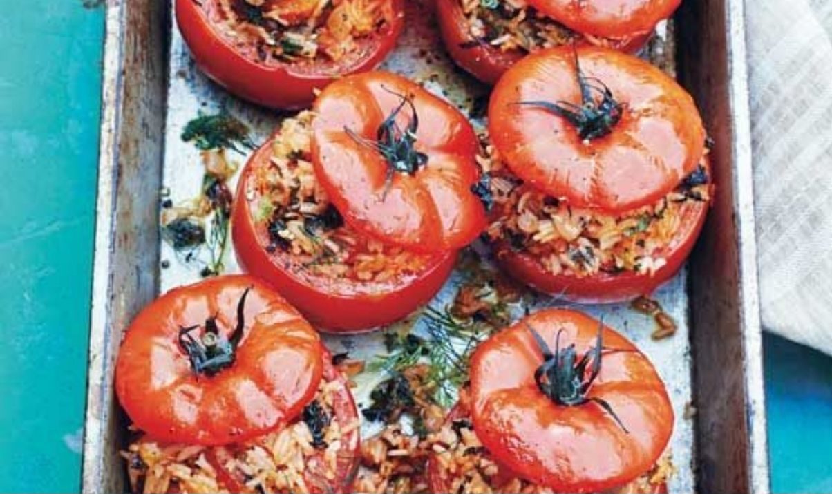 pomodori gratinati al forno light