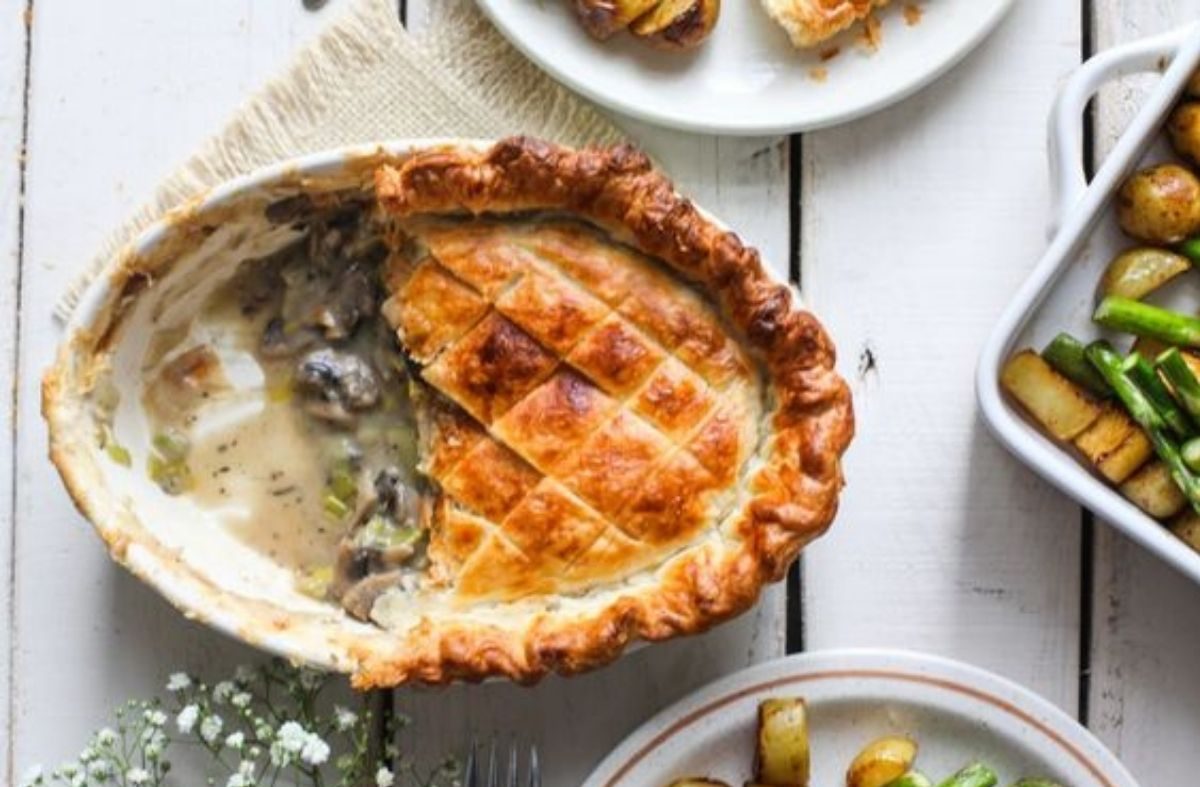 torta salata di castagne e porri