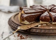 crostata con frolla montata al cacao