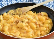 gnocchi con taleggio e noci