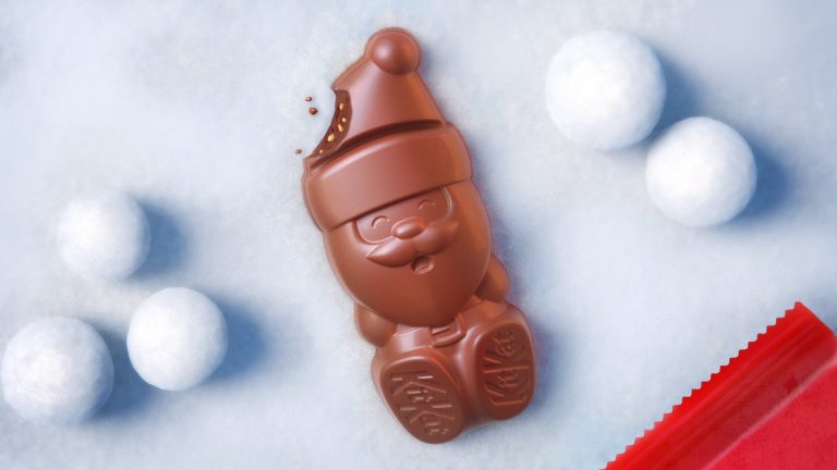 kitkat babbo natale