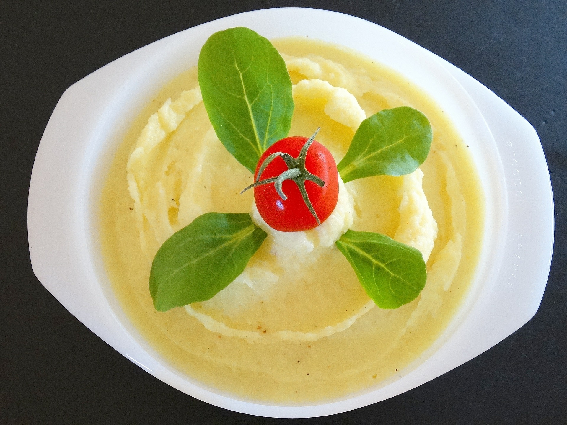 mousse di patate al curry