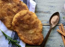 Pane fritto con zucchero e cannella