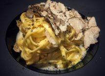 tagliolini al tartufo bianco cremosi