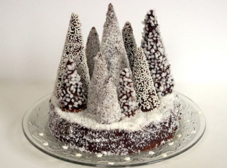 Torta foresta di Natale