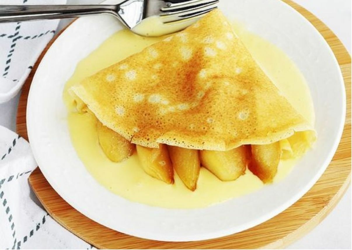 Crepes alle mele ricetta