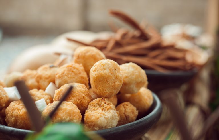 frittelle con peperoni cruschi