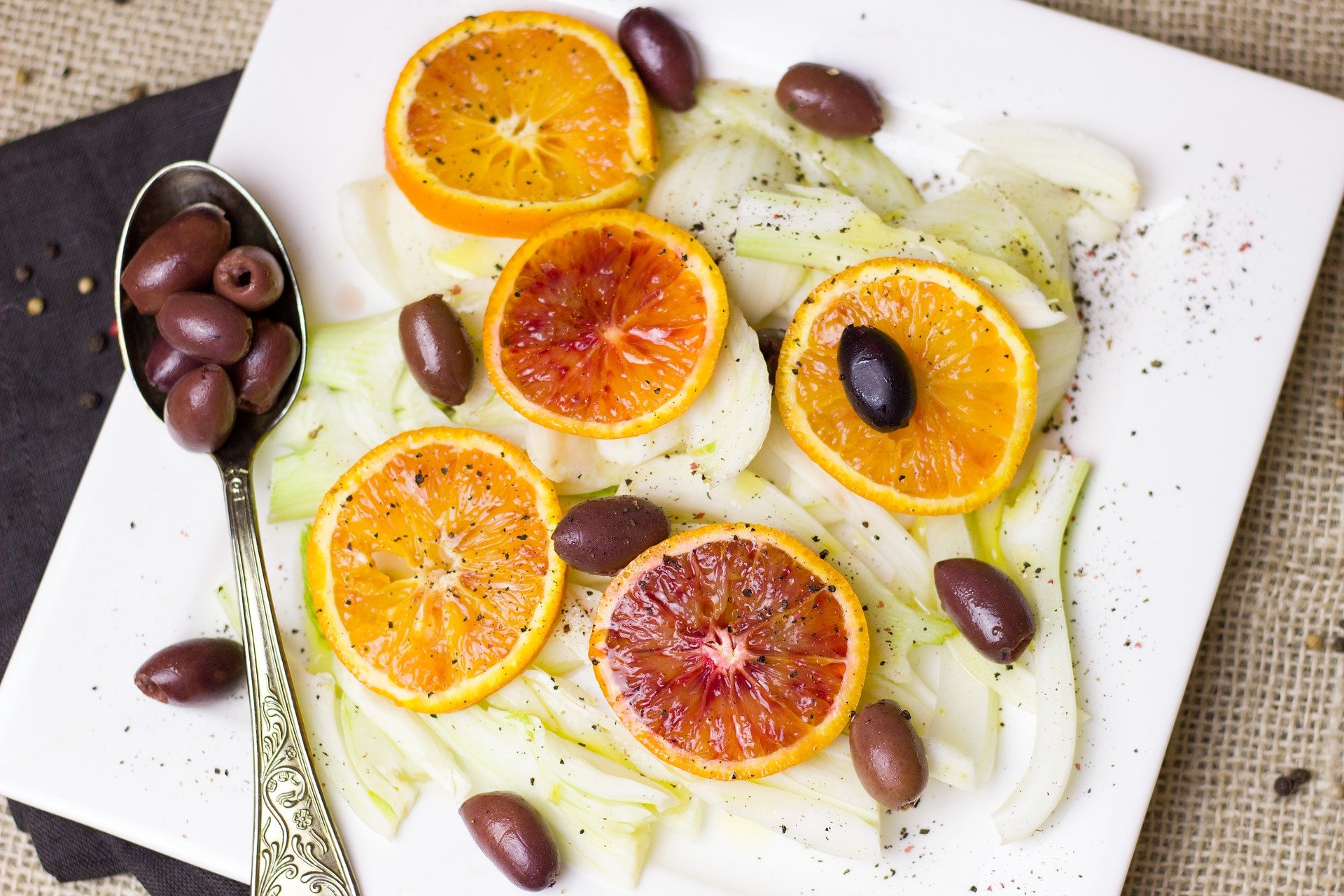 insalata di finocchi e arance siciliana