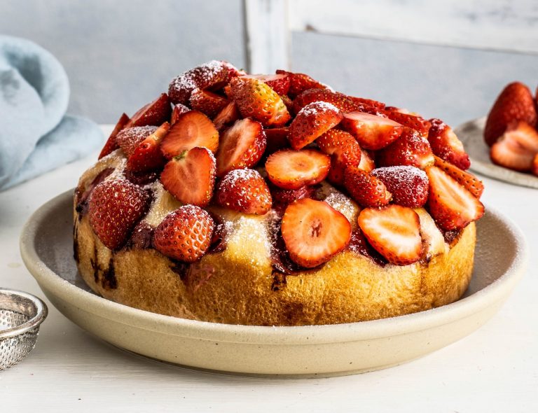 torta champagne e fragole