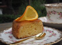 chiffon cake all'arancia