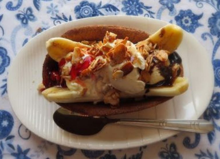 churros banana split ricetta