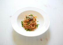 pasta con cardi e salsiccia