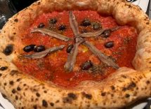 pizza marinara con acciughe