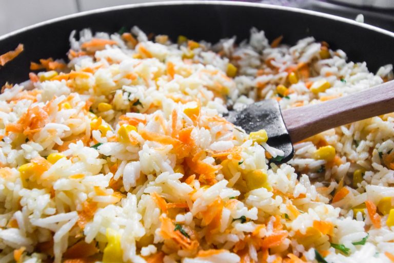 risotto con polpa di granchio e panna