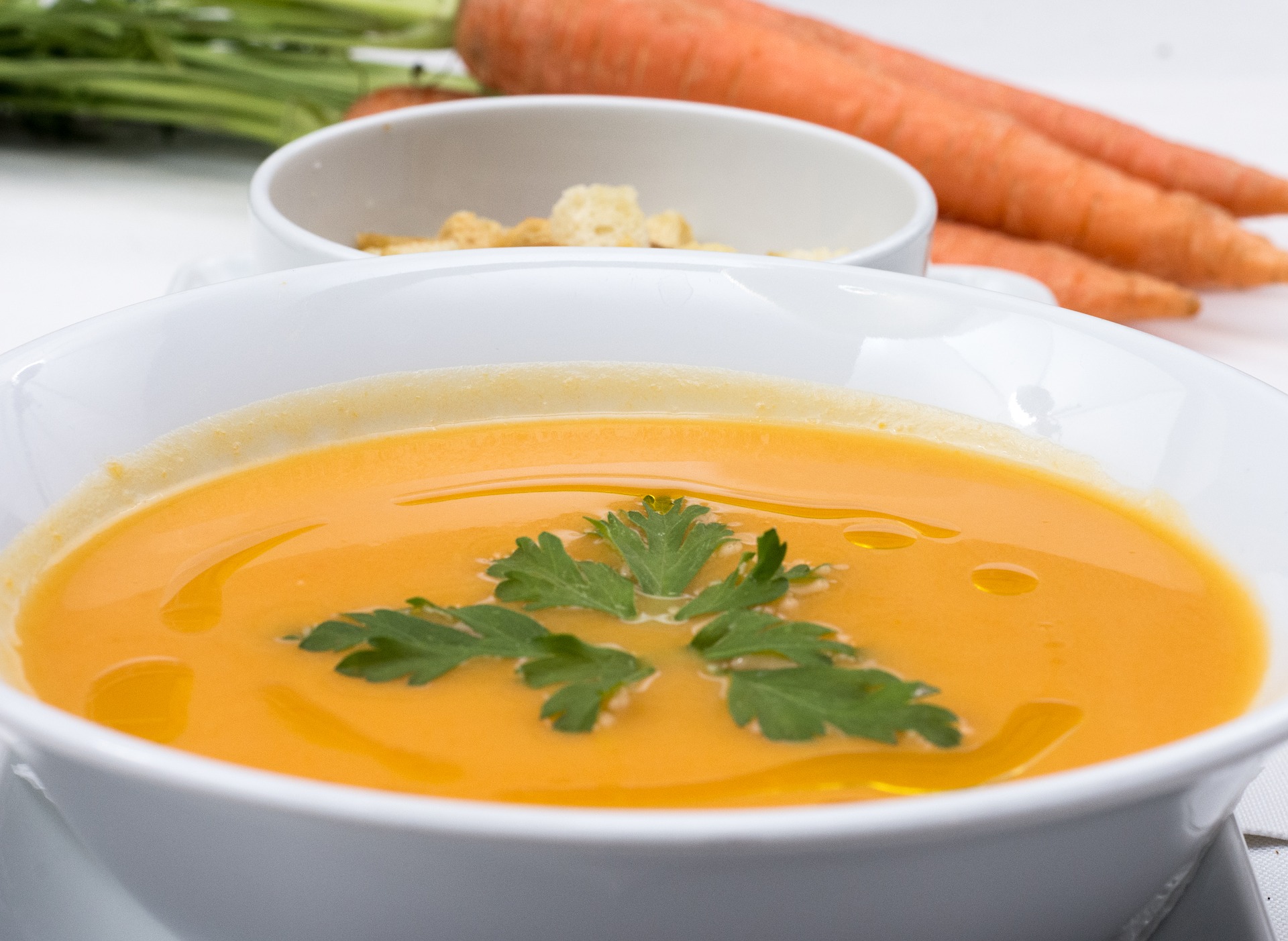 zuppa detox carote e zenzero
