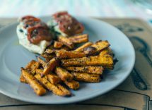 bastoncini croccanti di zucchine al forno