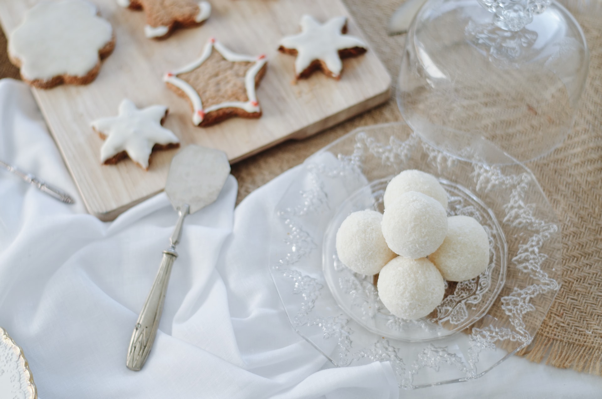 biscotti di neve senza uova