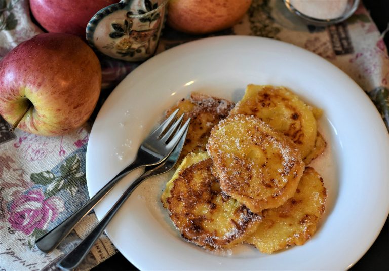 frittelle di mele al forno