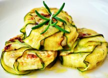 Involtini di platessa e zucchine