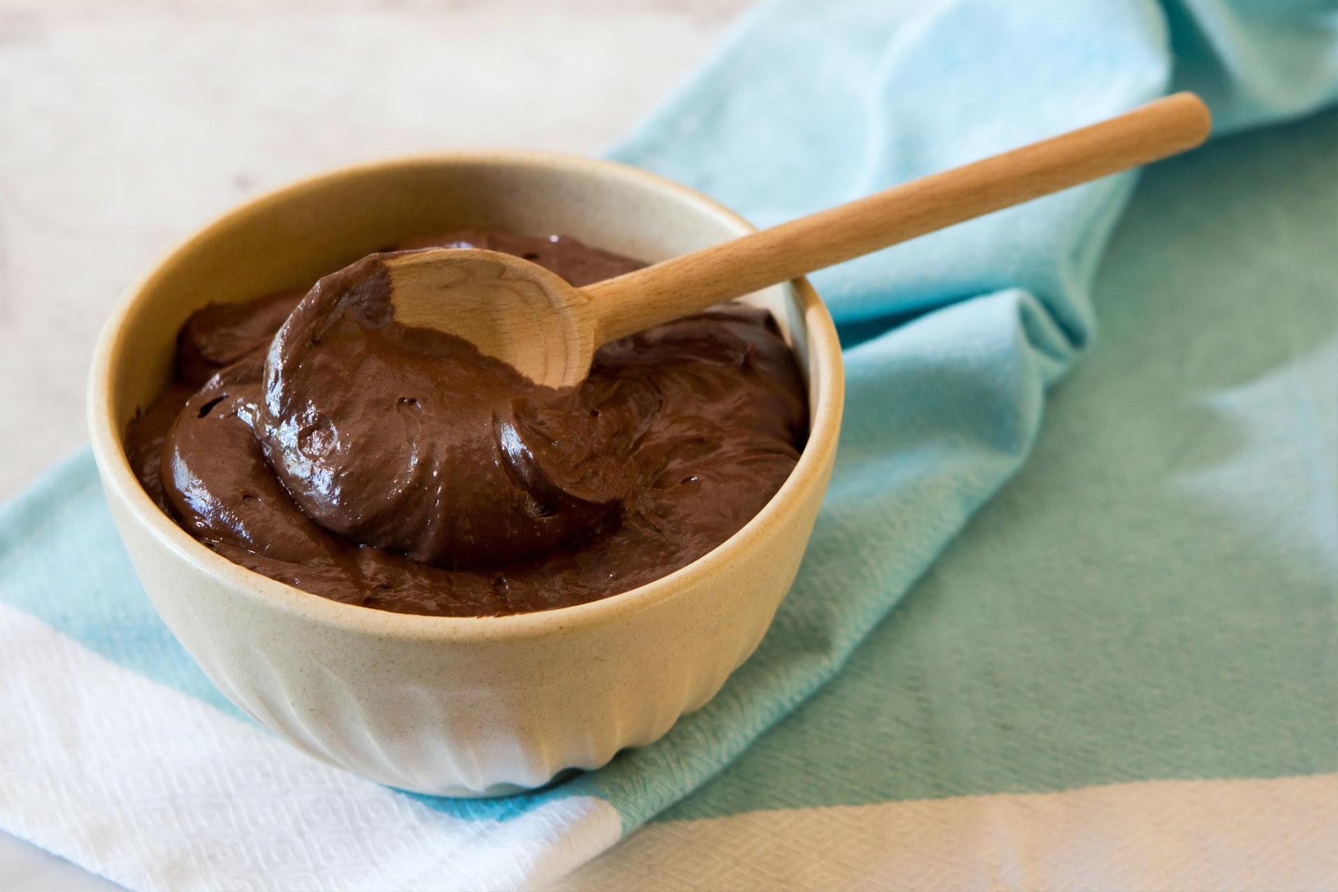 mousse banana e cioccolato vegan