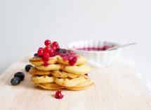 pancake a forma di cuore senza stampo