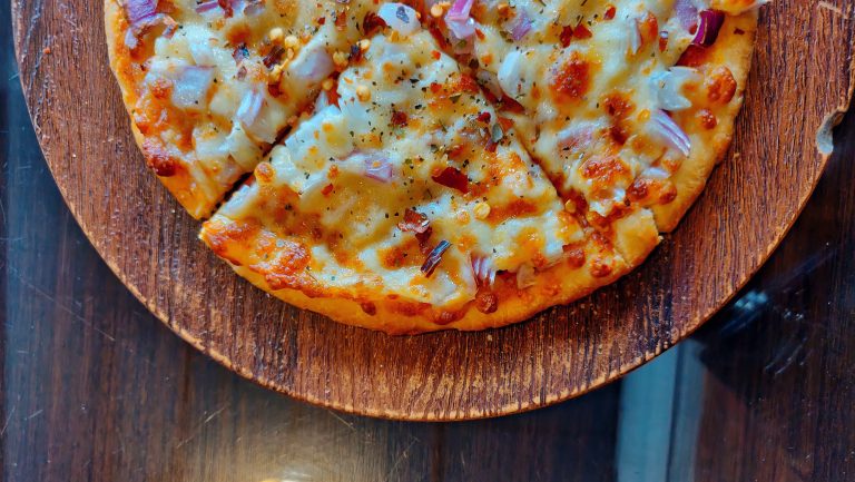 pizza di polenta in padella