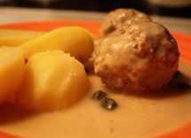 polpette di tacchino in umido con patate