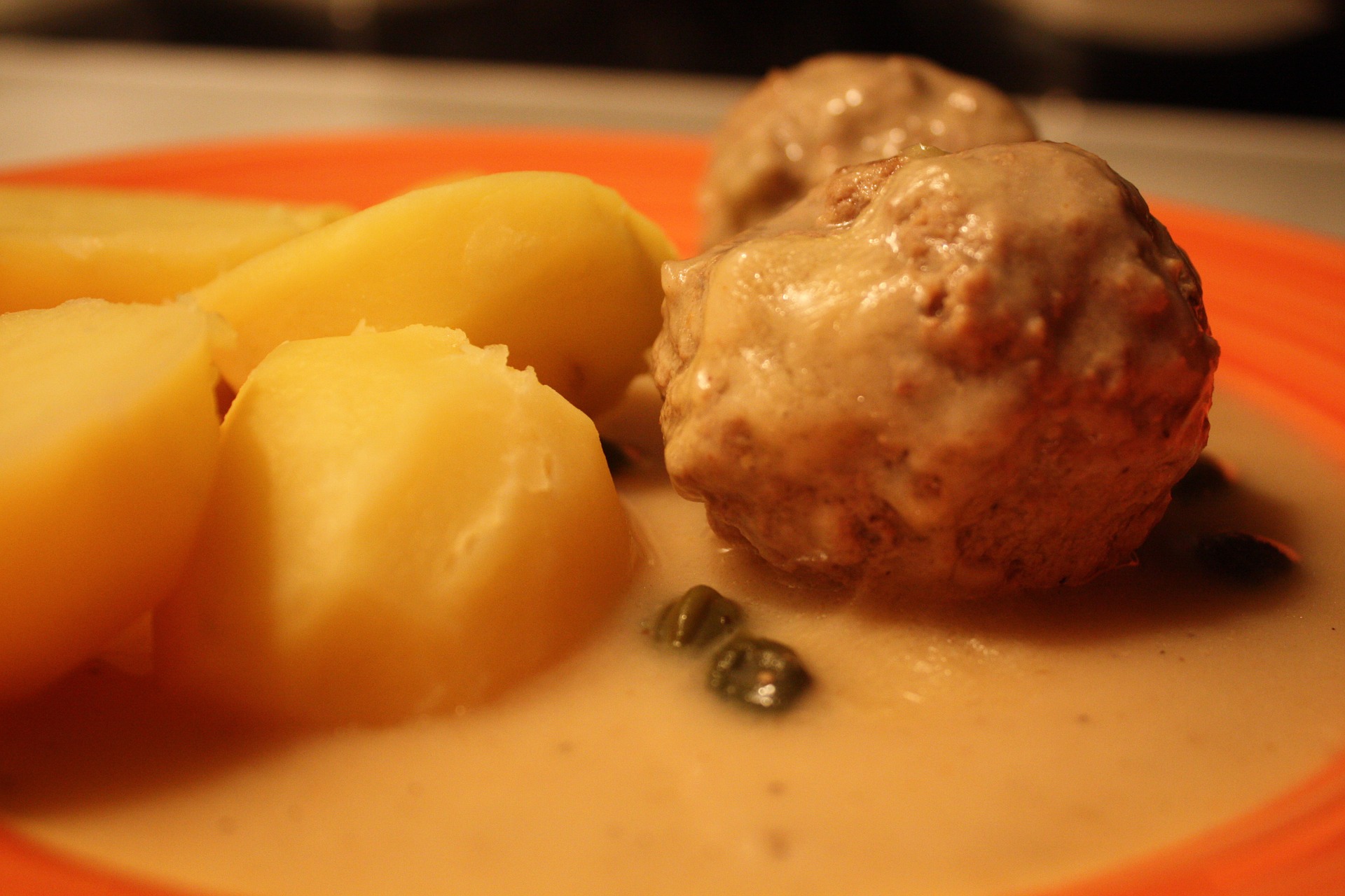 polpette di tacchino in umido con patate