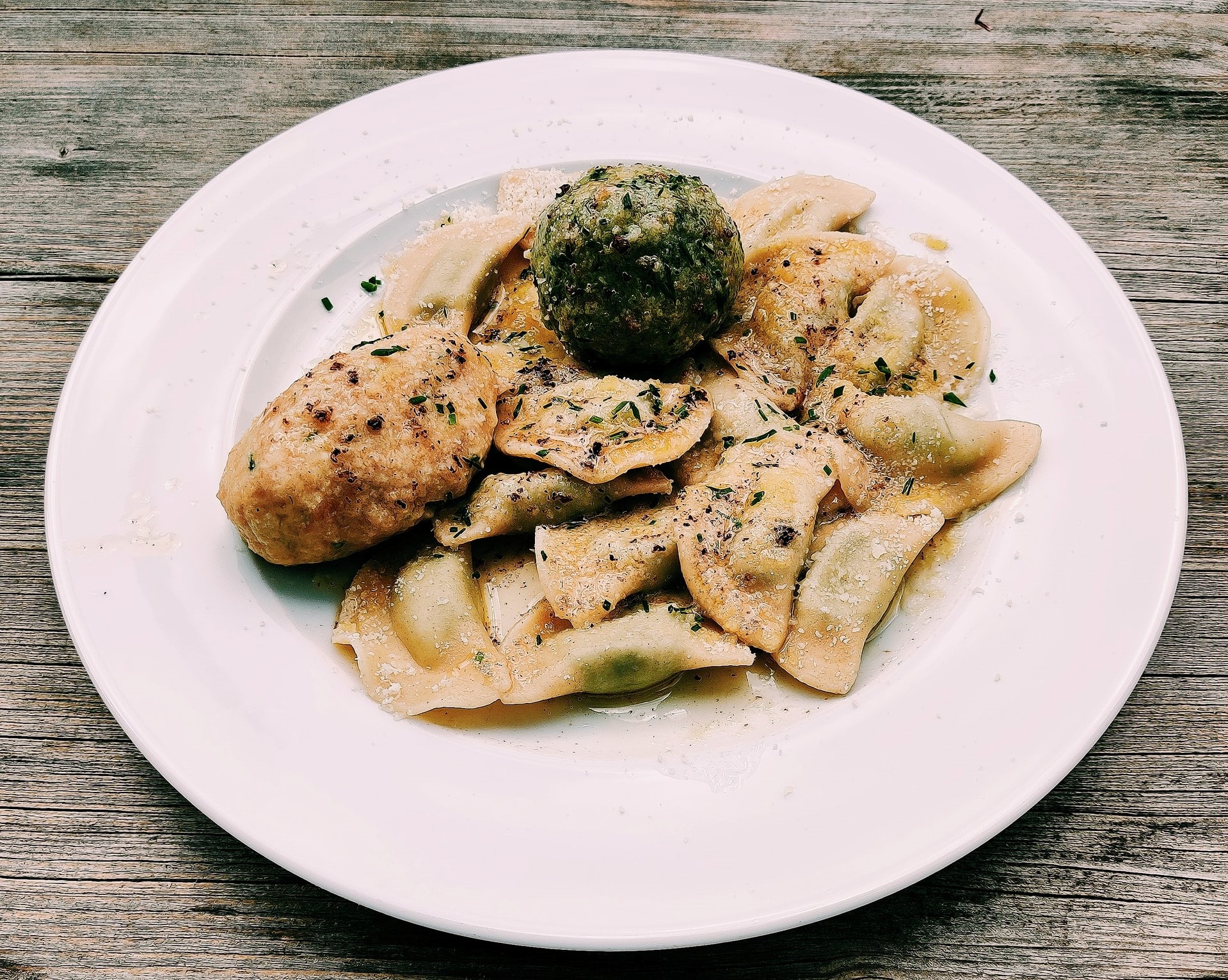 tortelli ripieni di cardi