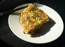 frittata broccoli e funghi