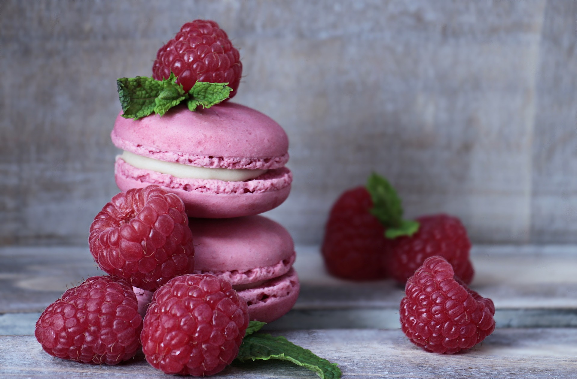 Macarons ai lamponi ricetta