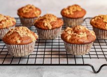 Muffin con farina di farro e mandorle