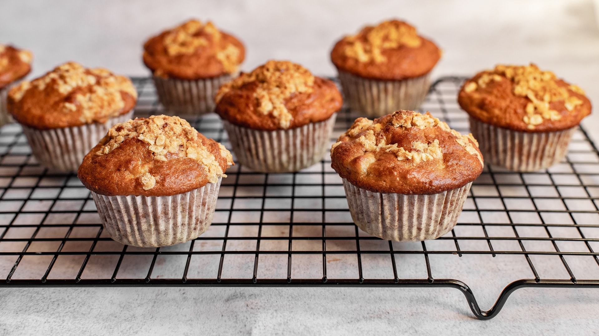 Muffin con farina di farro e mandorle