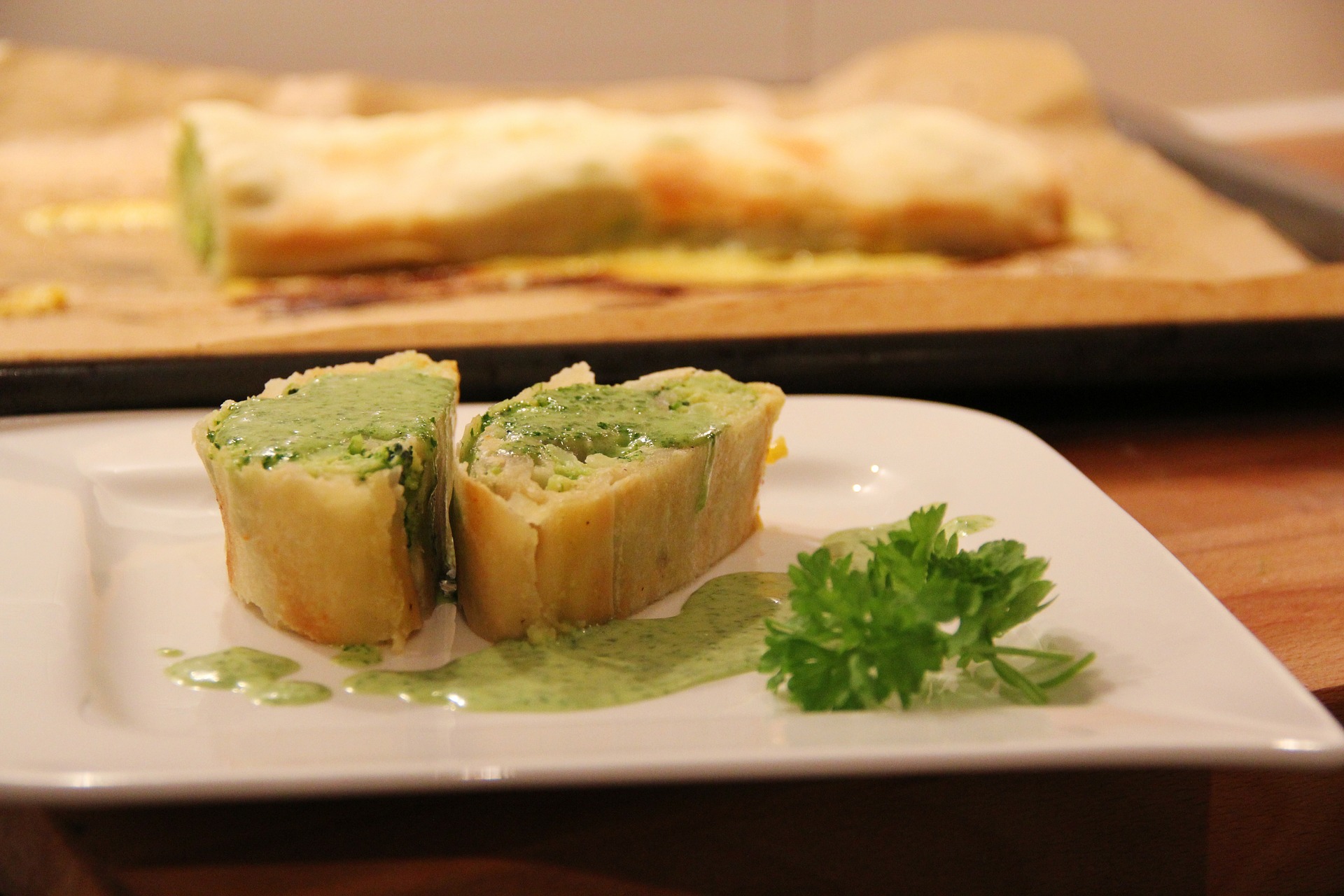 Strudel di verdure e ricotta